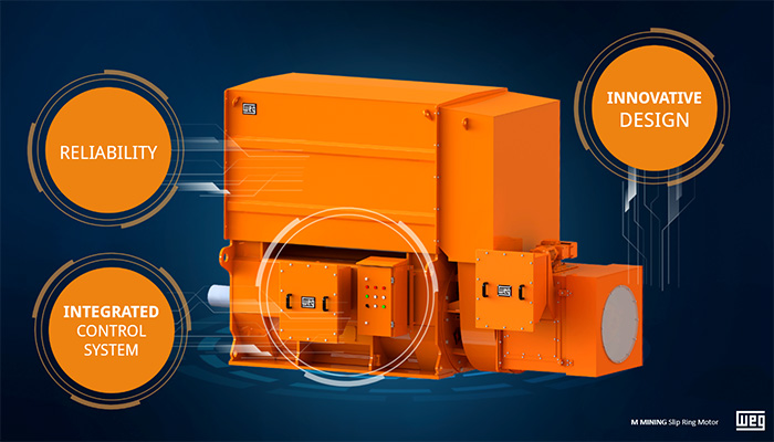 WEG新型采礦電機(jī):適用于惡劣應(yīng)用的特殊產(chǎn)品